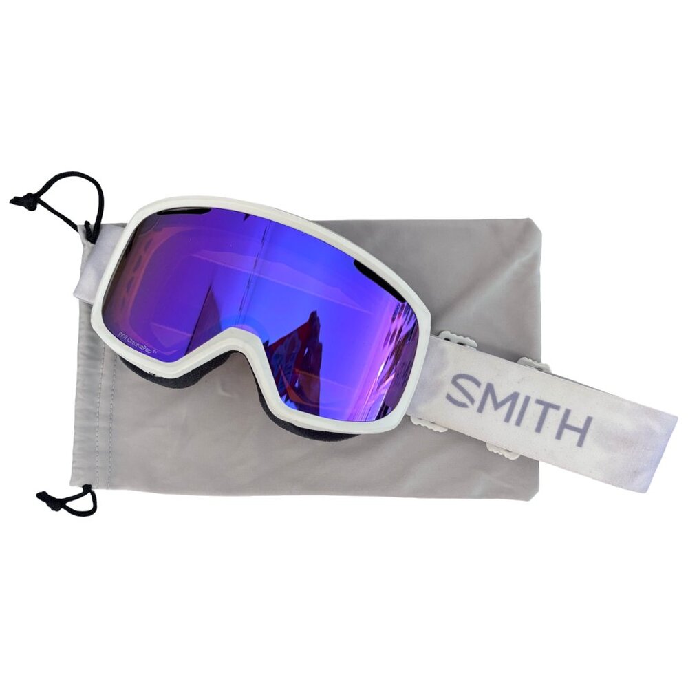 Smith Riot Chromapop Goggles, Everyday Violet Lens/White Shibori Dye Strap